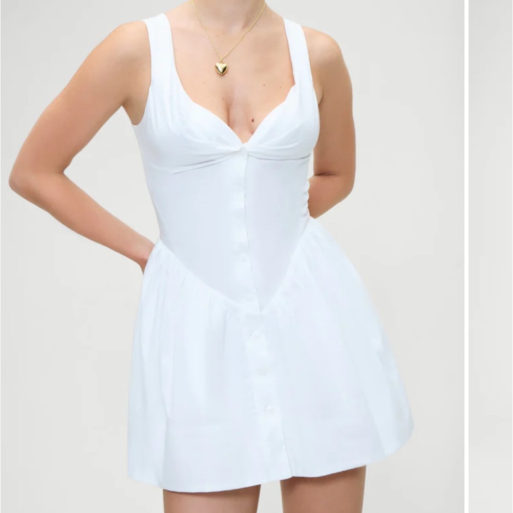 Frankie’s Bikinis Charlotte corset mini dress